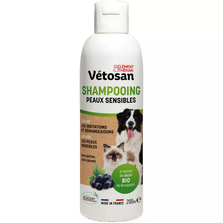 Vetosan Shampooing Peaux Sensibles Eco Bio 200 ml
