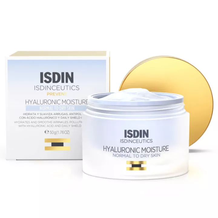 Isdin Hyaluronic Moisture Peau Normale à Sèche 50 ml