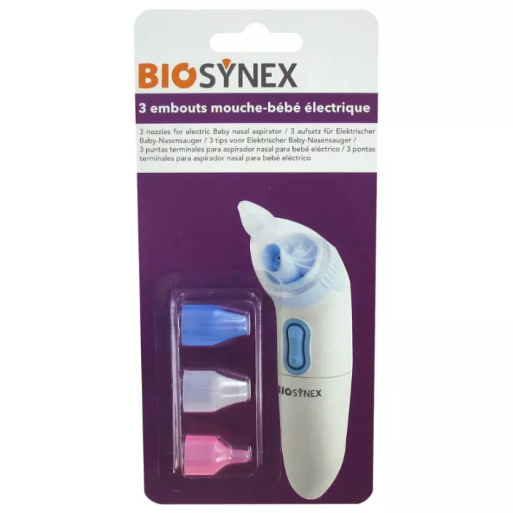 Biosynex 3 Embouts Mouche Bébé Électrique