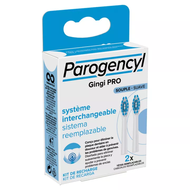 Parogencyl Gingi Pro Tête Remplaçable Recharge