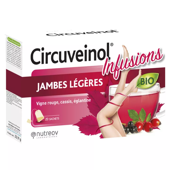 Circuveinol Infusion Jambes Légères 20 sachets
