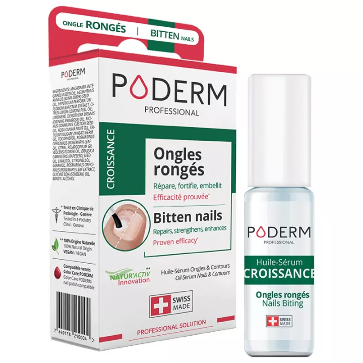 Poderm Croissance Ongles Rongés 8 ml