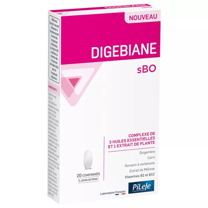Pileje Digebiane sBO Prise En Charge Sibo 20 Comprimés