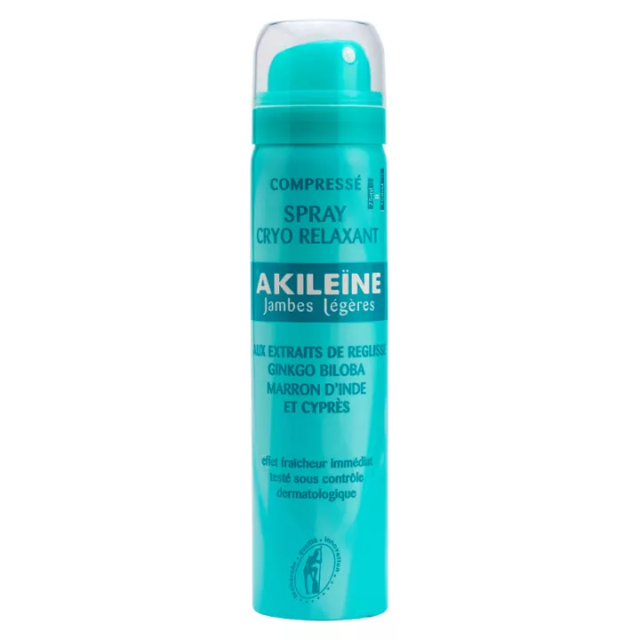 Akileine Spray Cryo Relaxant Jambe Légère