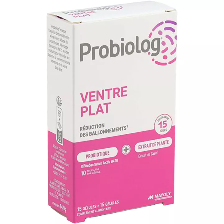 Probiolog Ventre Plat Mayoly 30 gélules