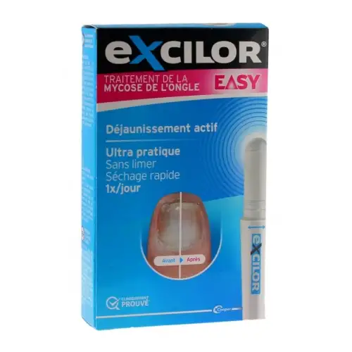 Excilor Traitement de la Mycose de l'Ongle - Stylet de Précision - 270 Applications