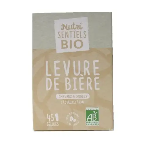 NUTRISANTE Nutrisentiels Levure de Bière (45 gélules) BIO