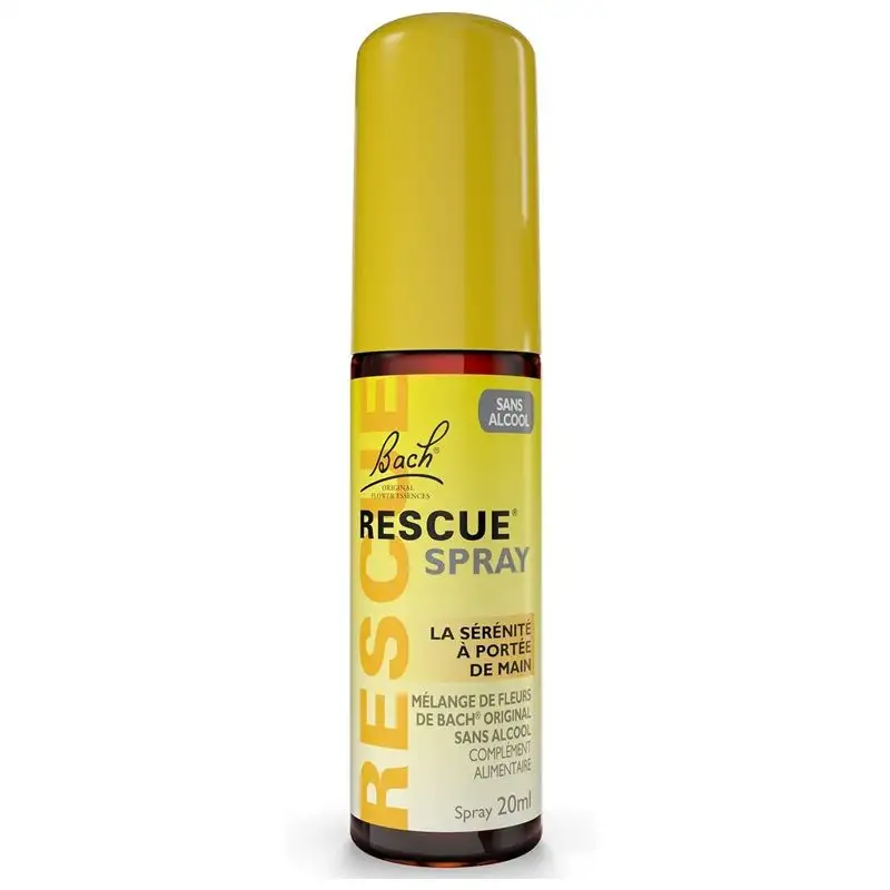Rescue Spray La Sérénité à Portée de Mains Sans Alcool - 20ml