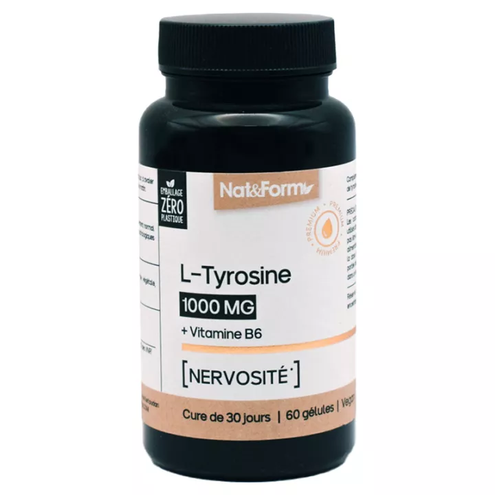 Nat & Form Nutraceutique Tyrosine 60 Gélules