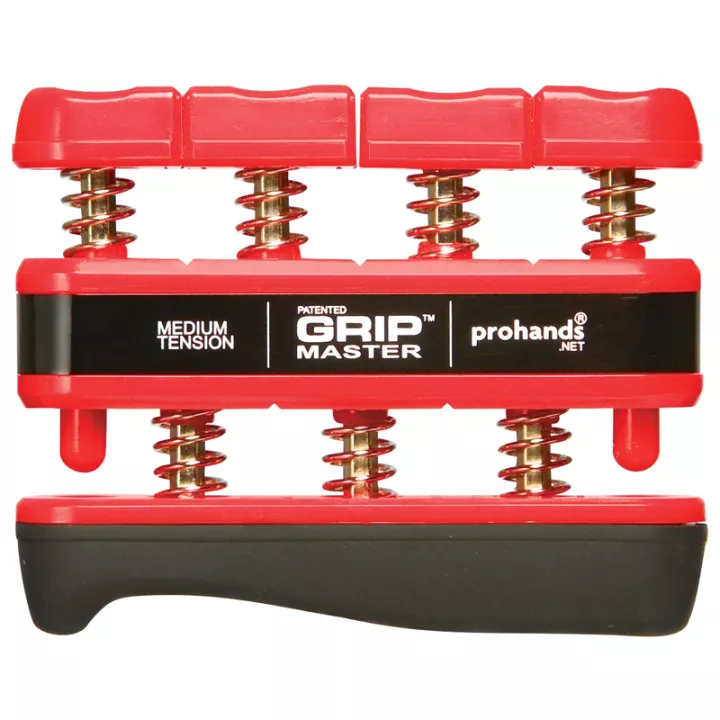 Gripmaster Muscleur de Mains et Doigts Rouge