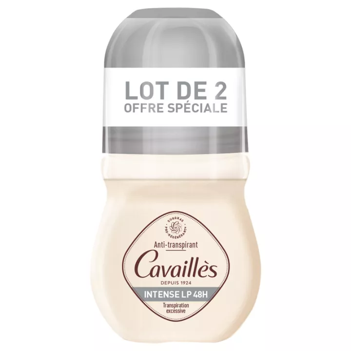 Cavaillès Déodorant Anti-Transpirant Intense LP 48h Roll-on