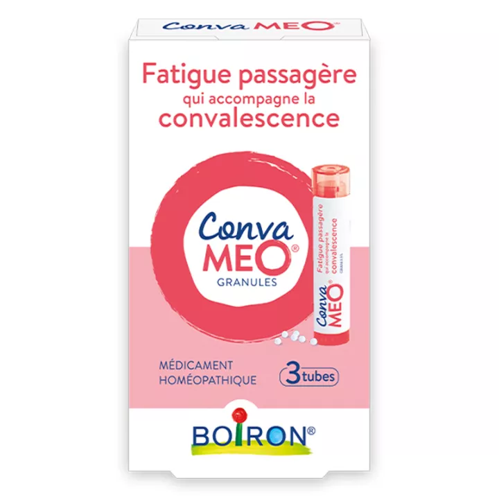 Convameo Boiron Fatigue Passagère Convalescence 3 tubes