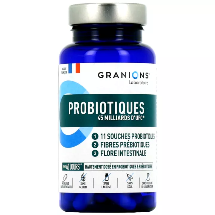Probiotiques Granions 40 Gélules
