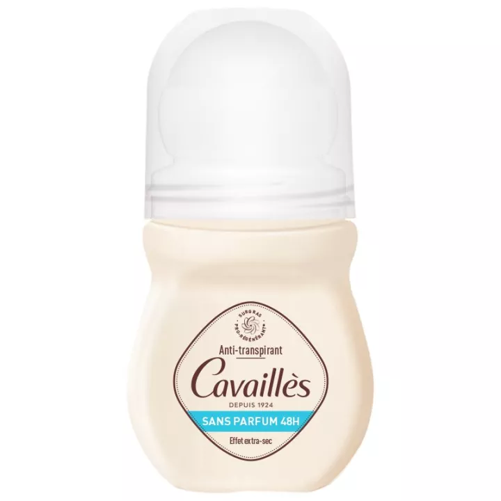 Cavaillès Déodorant Anti-Transpirant Sans Parfum 48h 50 ml
