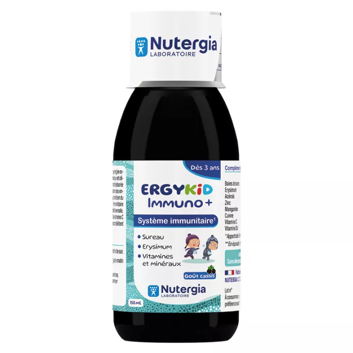 Ergykid Immuno+ Nutergia Système Immunitaire 150 ml