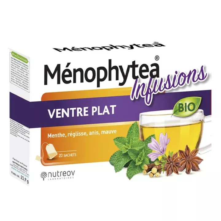 Menophytea Silhouette Infusion Ventre Plat 20 sachets