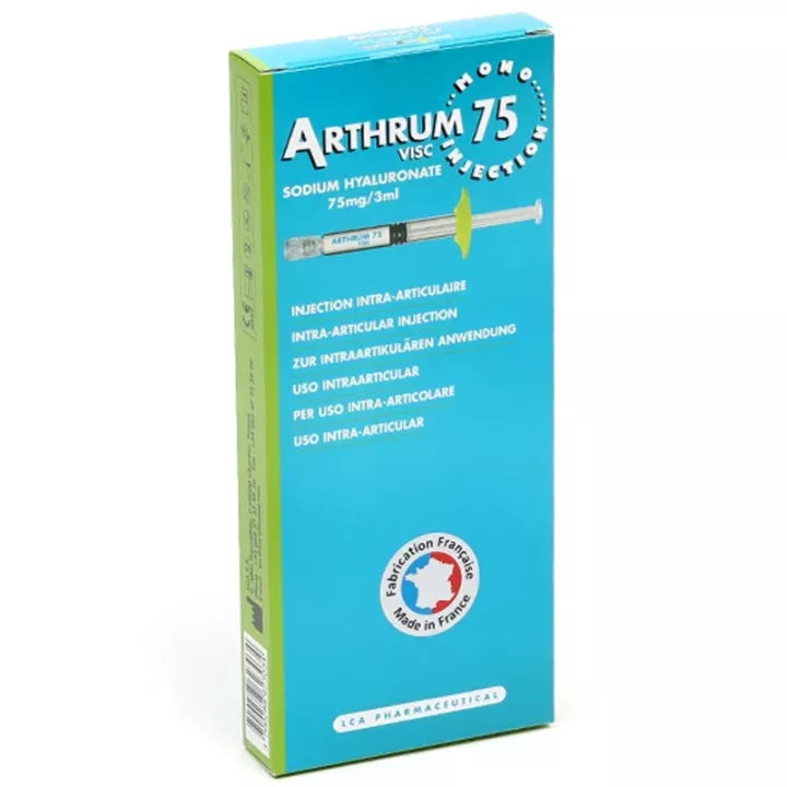 Arthrum 75mg/3ml Injection Intra-articulaire 1 seringue
