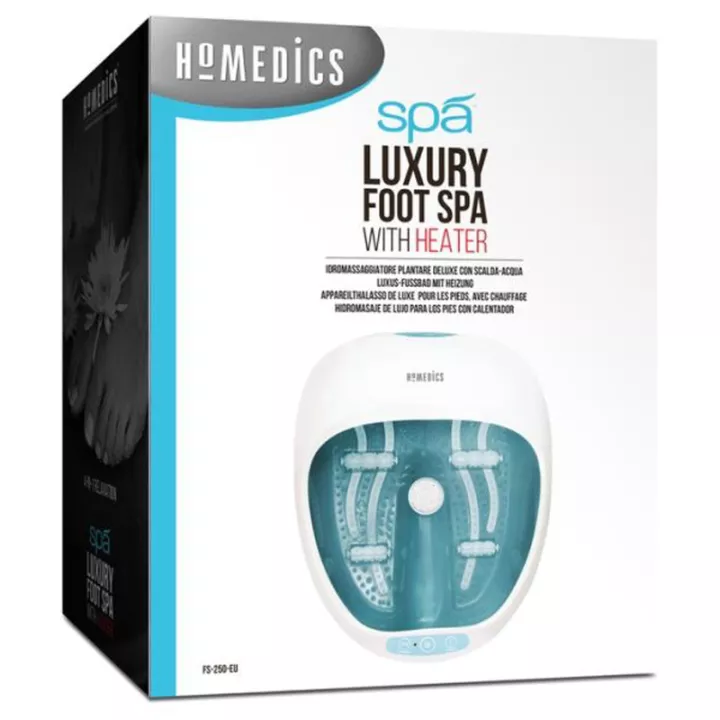 HoMedics Balnéothérapie Bain de Pied avec Chaleur