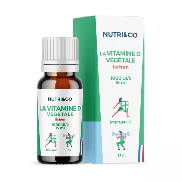 Nutri&Co Vitamine D Végétale 15 ml
