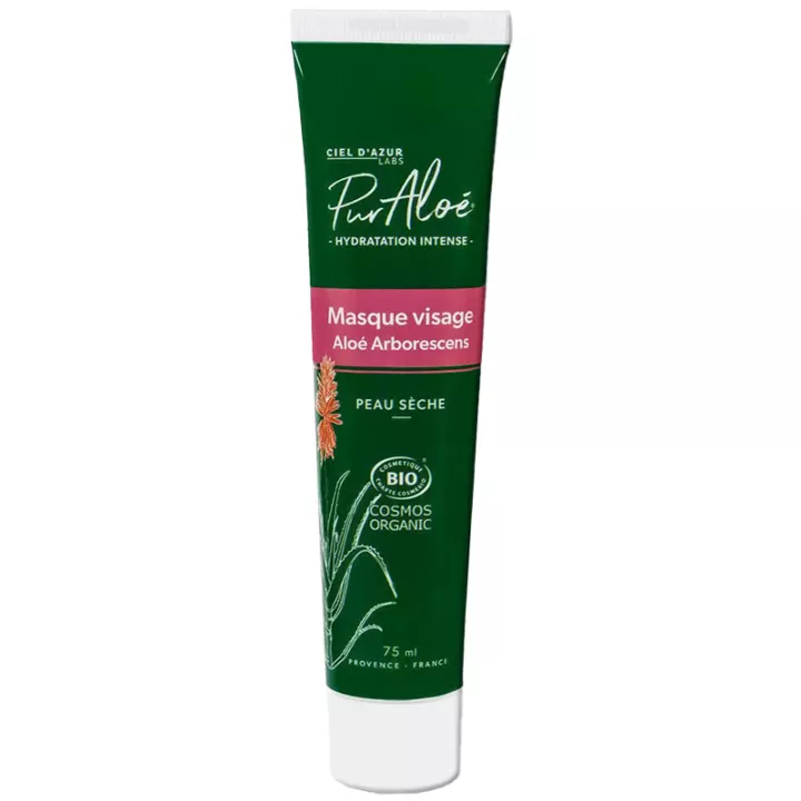 Pur'Aloé Hydratation Intense  Masque Visage 75 ml Bio