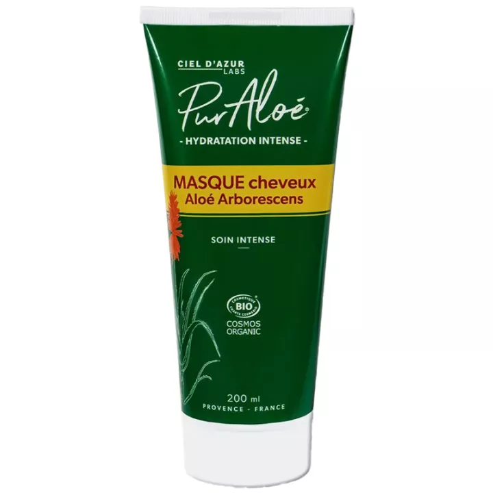 Pur'Aloé Hydratation Intense Masque Cheveux Bio 200 ml