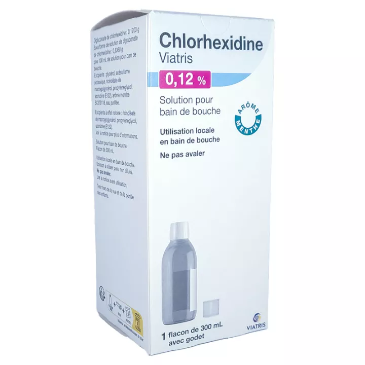 Viatris Bain De Bouche Chlorhexidine 0,12 % 300 ml