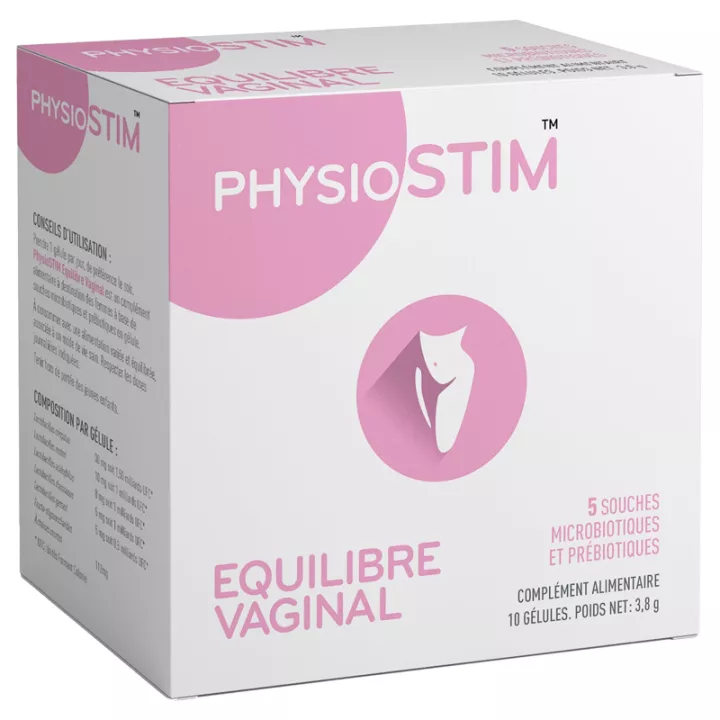 Immubio Physiostim Équilibre Vaginal 10 Gélules