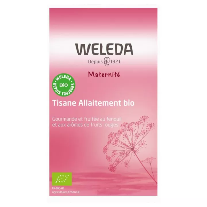 Weleda Maternité Tisane Allaitement Bio Fruits Rouges Sachets
