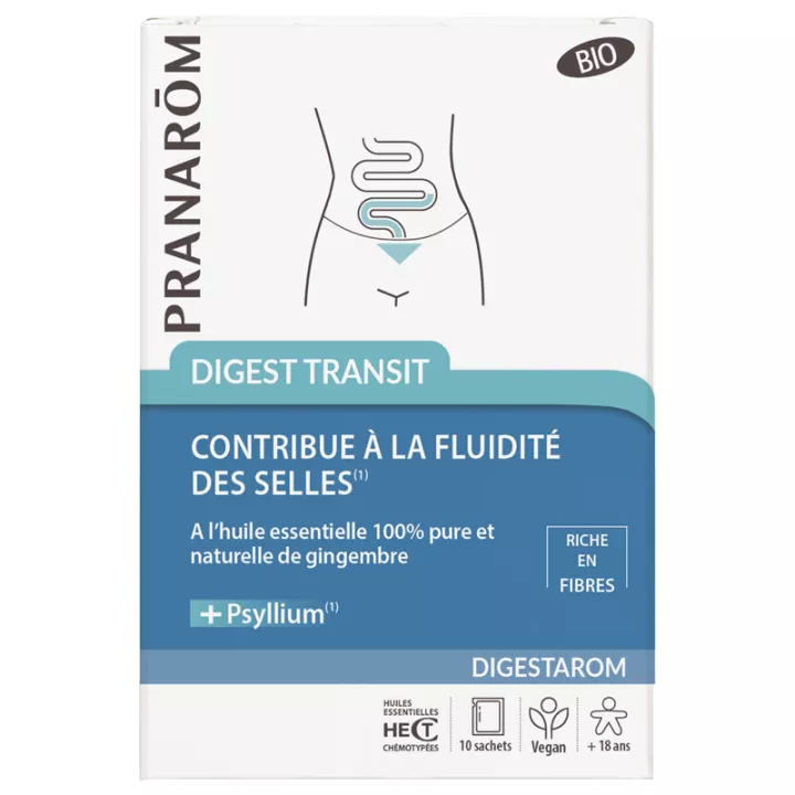 Pranarom Digestarom Digest Transit Poudre 10 Sachets