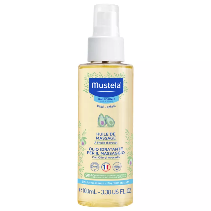 Mustela Bébé-Enfant Huile de Massage 100 ml