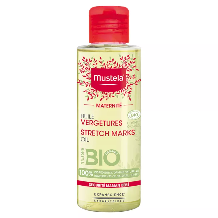 Mustela Maternité Huile Vergetures Bio 105 ml