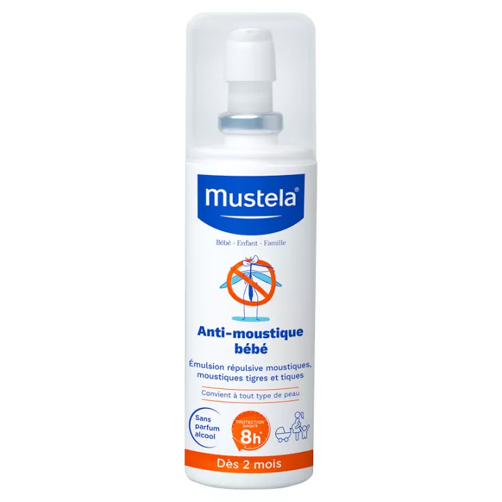 Mustela Bébé-Enfant-Famille Anti-Moustique Bébé Émulsion Répulsive 100 ml