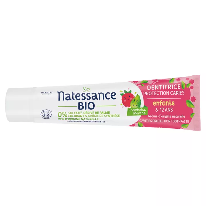 Natessance Dentifrice Bio Kids 6-12 ans 75 ml