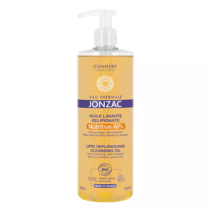 Jonzac Nutritive AP+ Huile Lavante Relipidante 500 ml