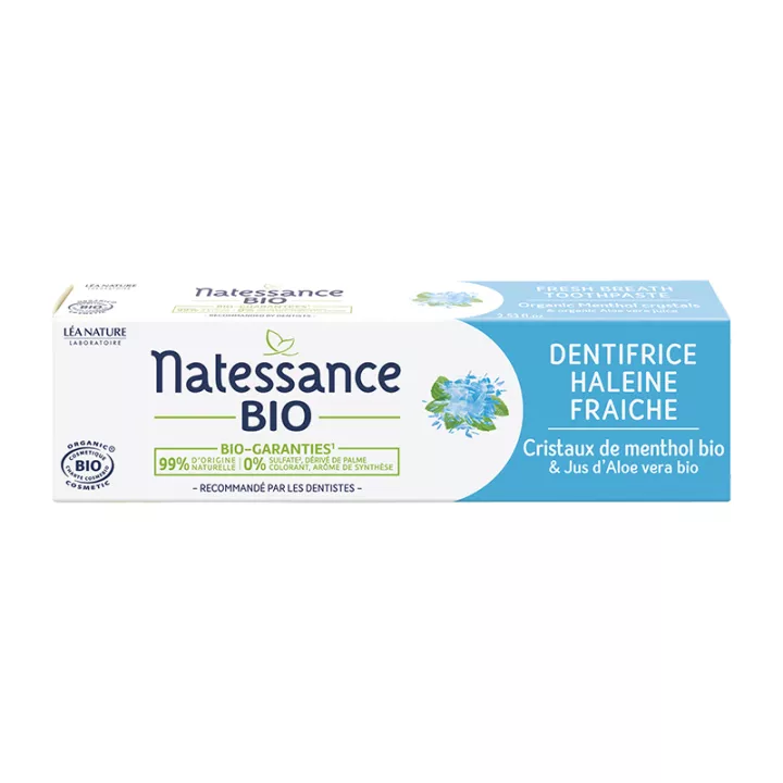 Natessance Dentifrice Haleine Fraiche Bio 75 ml