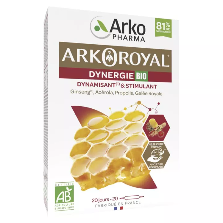 Arkoroyal Dynergie Bio Ampoules