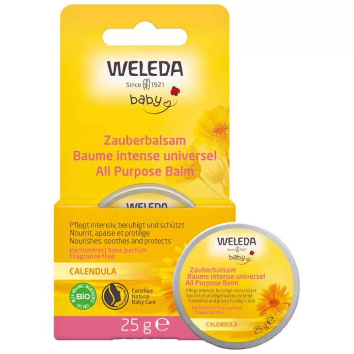 Weleda Bébé Calendula Baume Intense Universel Bio 25 g