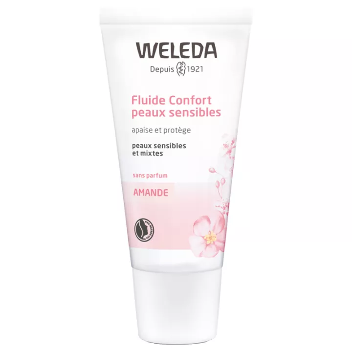 Weleda Amande Fluide Confort Peaux Sensibles 30 ml