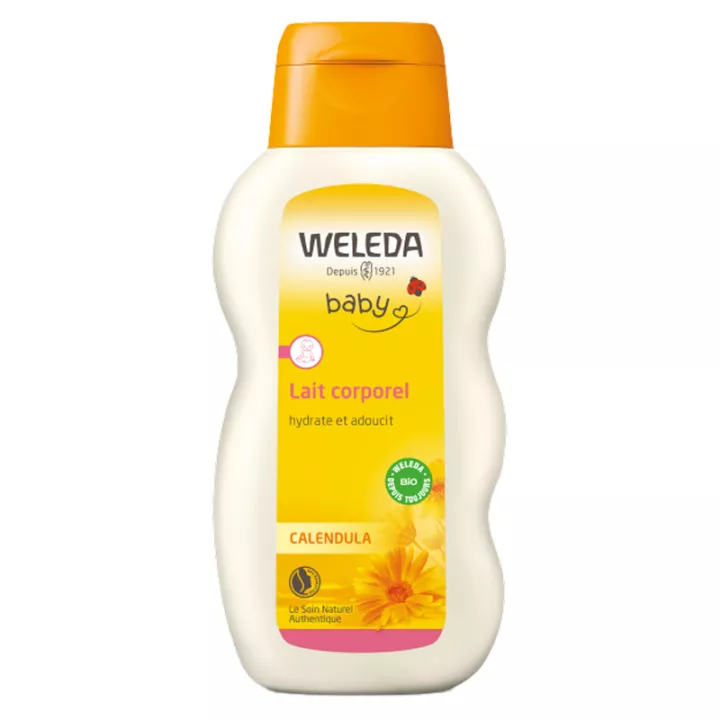 Weleda Bébé Calendula Lait Corporel Bio 200 ml