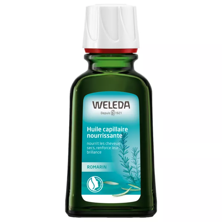 Weleda Romarin Huile Capillaire Nourrissante 50 ml