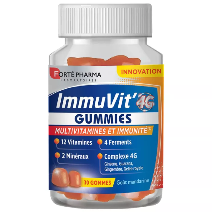 Forte Pharma Immuvit' 4g Gummies 30 Gommes