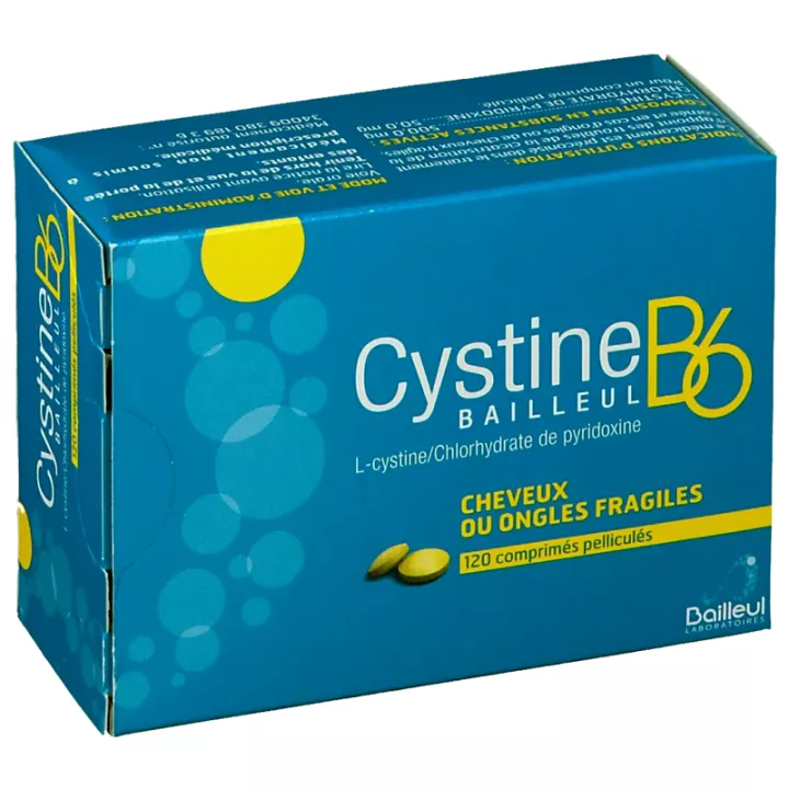 Cystine B6 Vitamine Vitalité des Cheveux Bailleul