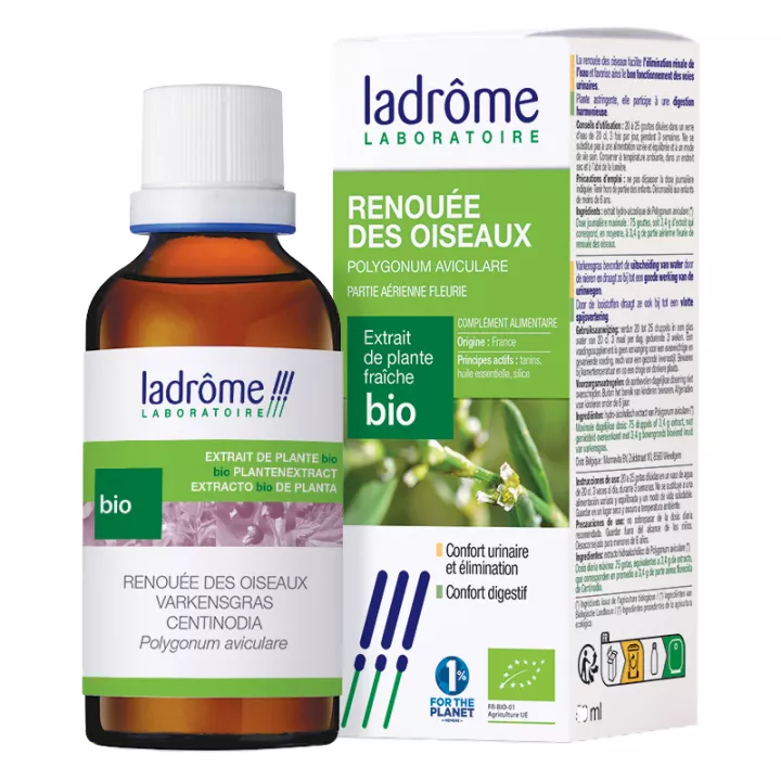 Ladrôme Extraits de Plante Fraîche Bio Renouée des Oiseaux 50 ml