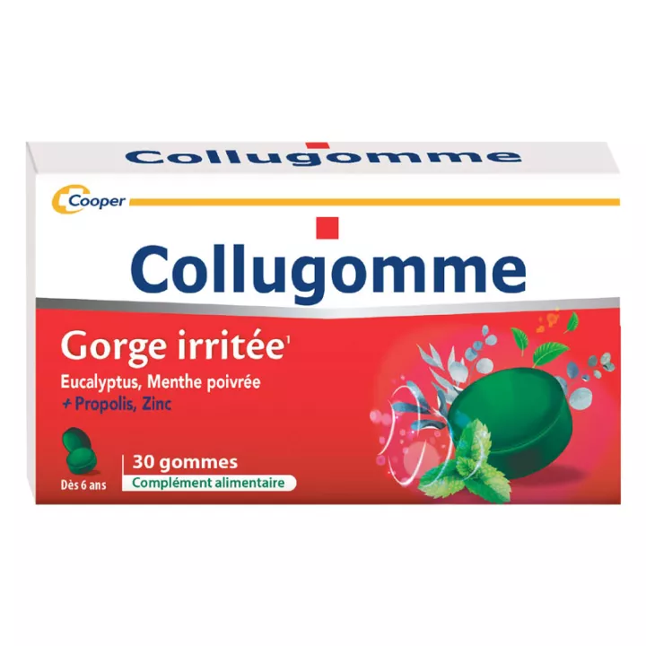 Collugomme Maux de Gorge 30 Gommes