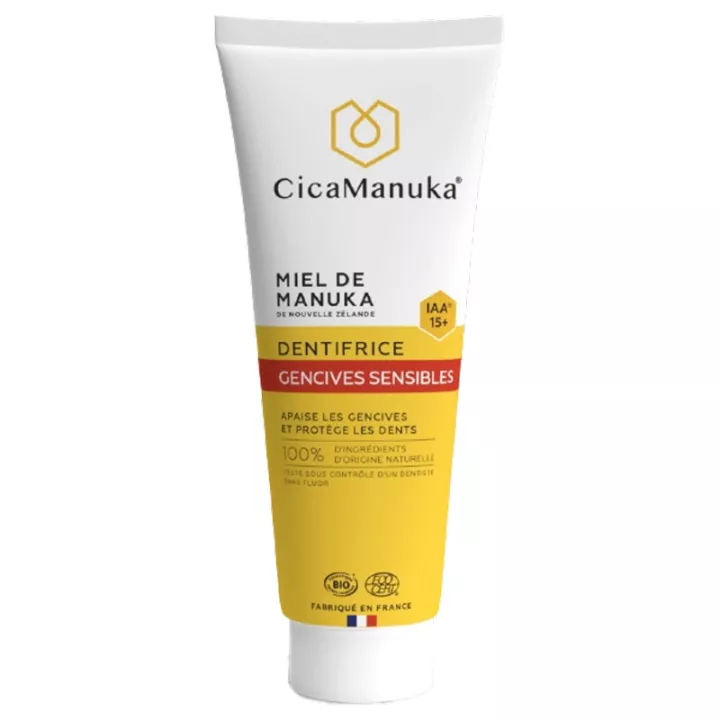 Cicamanuka Dentifrice Gencives Sensible IAA 15+ Bio 75ml*