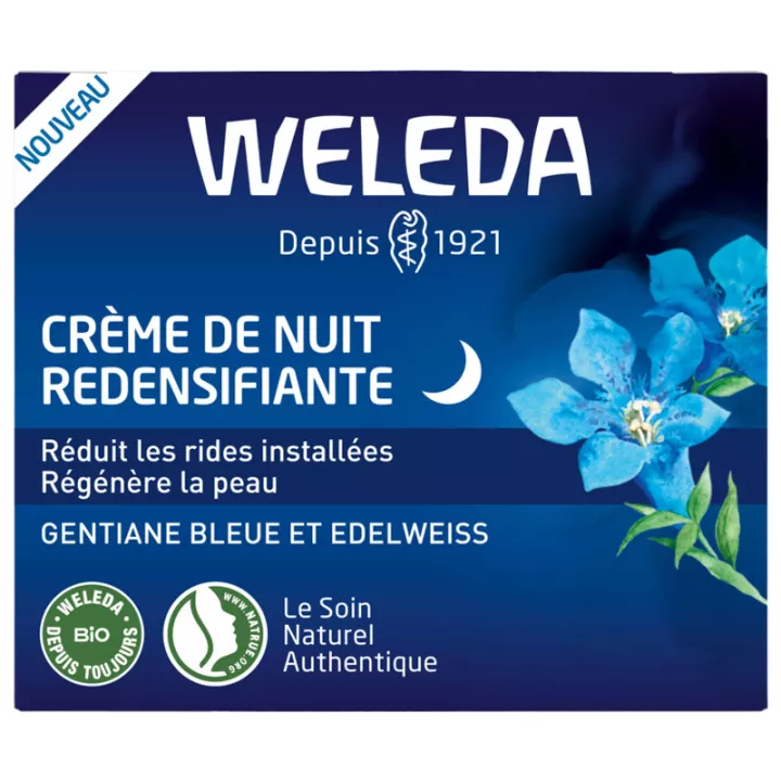 Weleda Gentiane Crème de Nuit Redensifiante Bio 40 ml