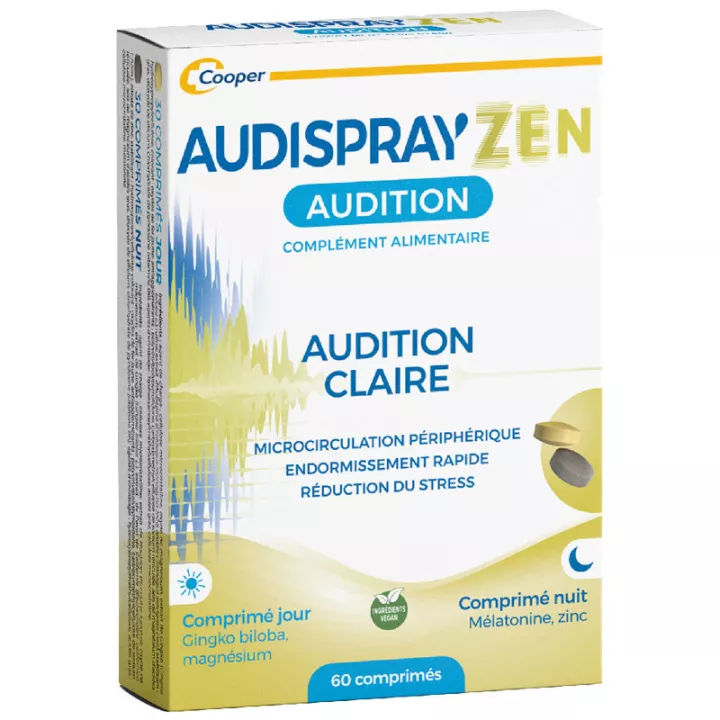 Audisprayzen Audition Jour Nuit 60 Comprimés