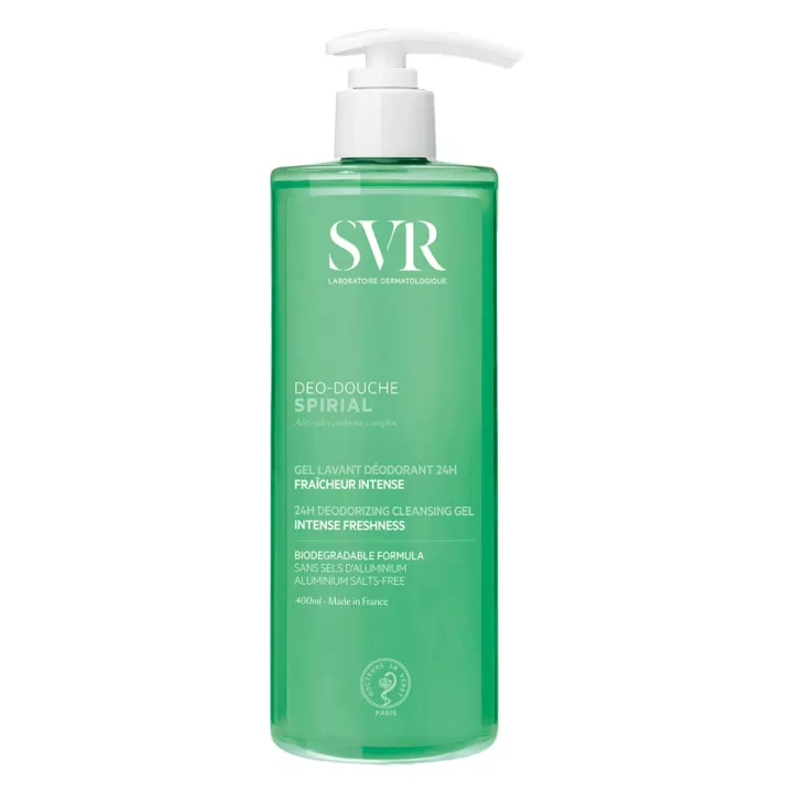 SVR Spirial Déo-Douche Gel Lavant 400 ml