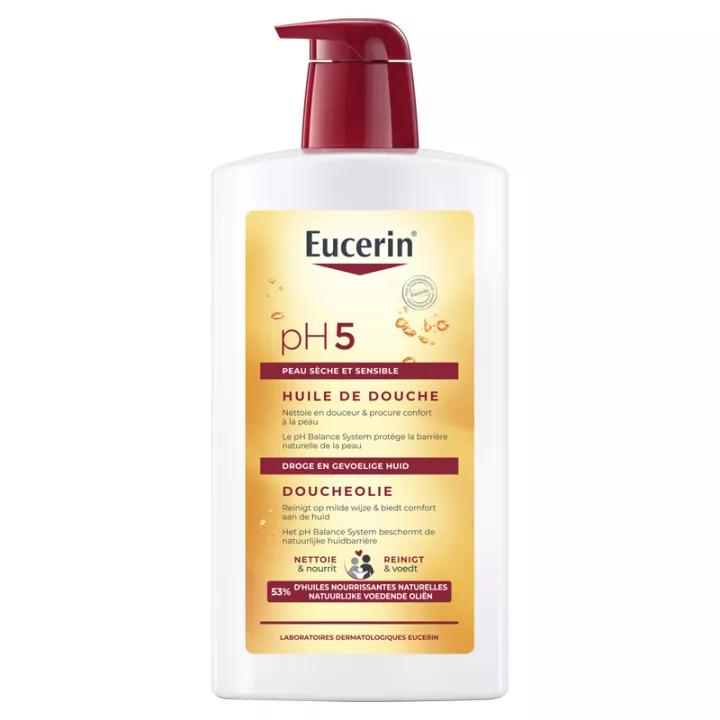 Eucerin pH5 Peaux Sèches et Sensibles Huile de Douche