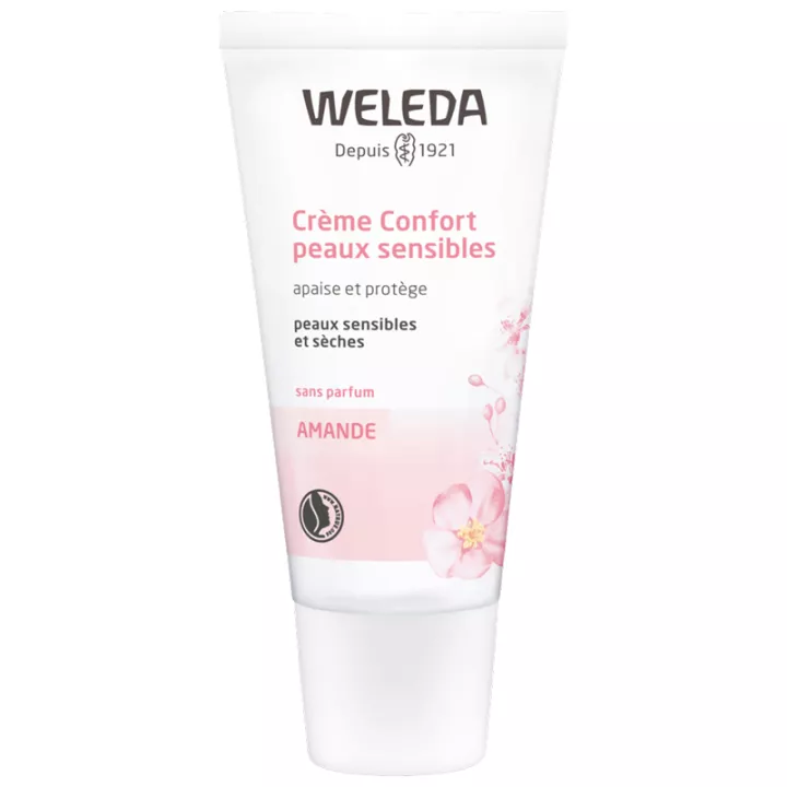 Weleda Amande Crème Confort Peaux Sensibles 30 ml